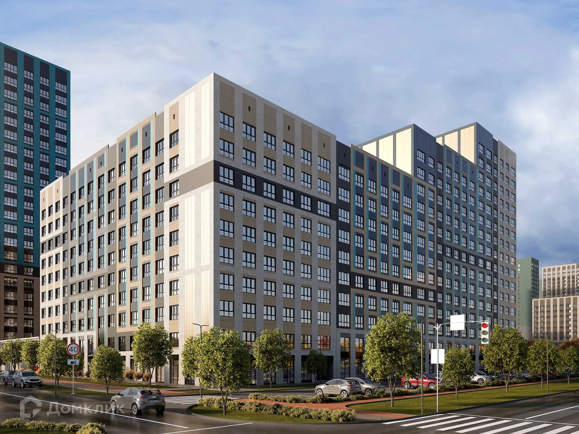 Планировка 1-комнатной квартиры 42.4 м² в ЖК Движение61, г. Ростов-на-Дону — фото 5