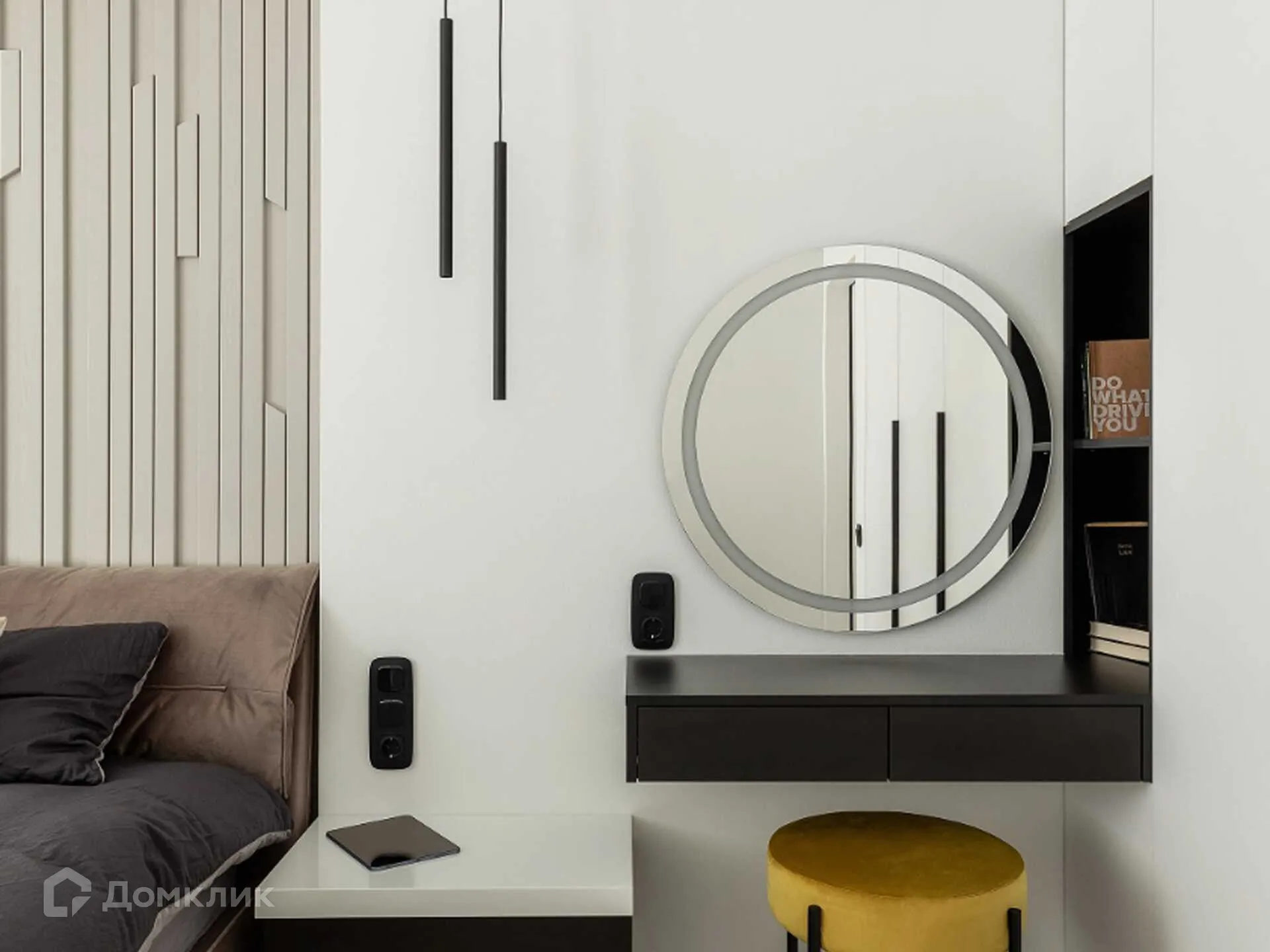 Планировка 1-комнатной квартиры 33.8 м² в ЖК Сияние Квартал на Шолохова, г. Ростов-на-Дону — фото 4