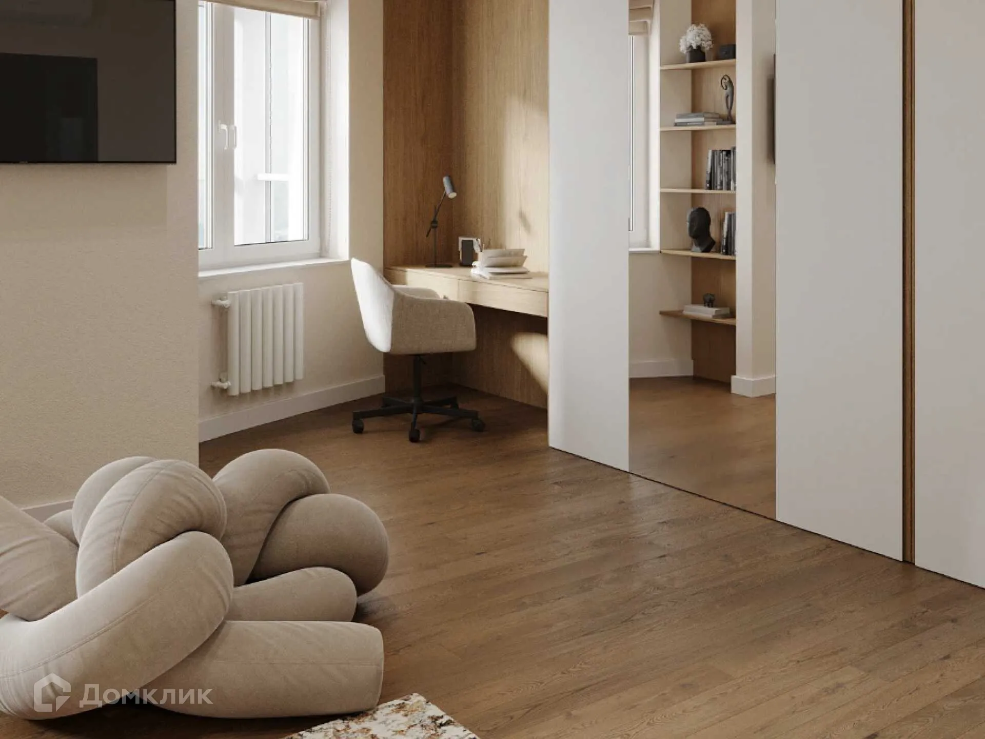 Планировка 1-комнатной квартиры 32.2 м² в ЖК Движение61, г. Ростов-на-Дону — фото 8