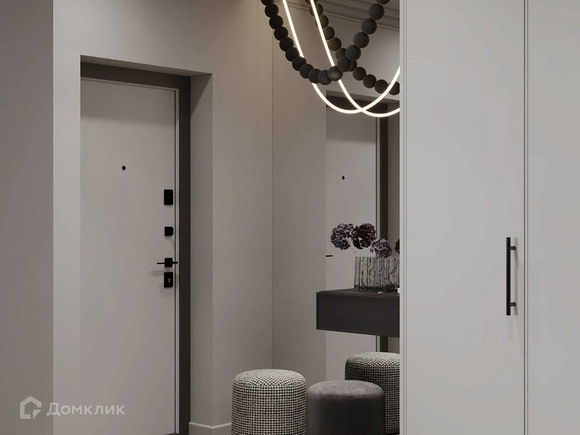 Планировка 3-комнатной квартиры 74.8 м² в ЖК Сияние Квартал на Шолохова, г. Ростов-на-Дону — фото 10