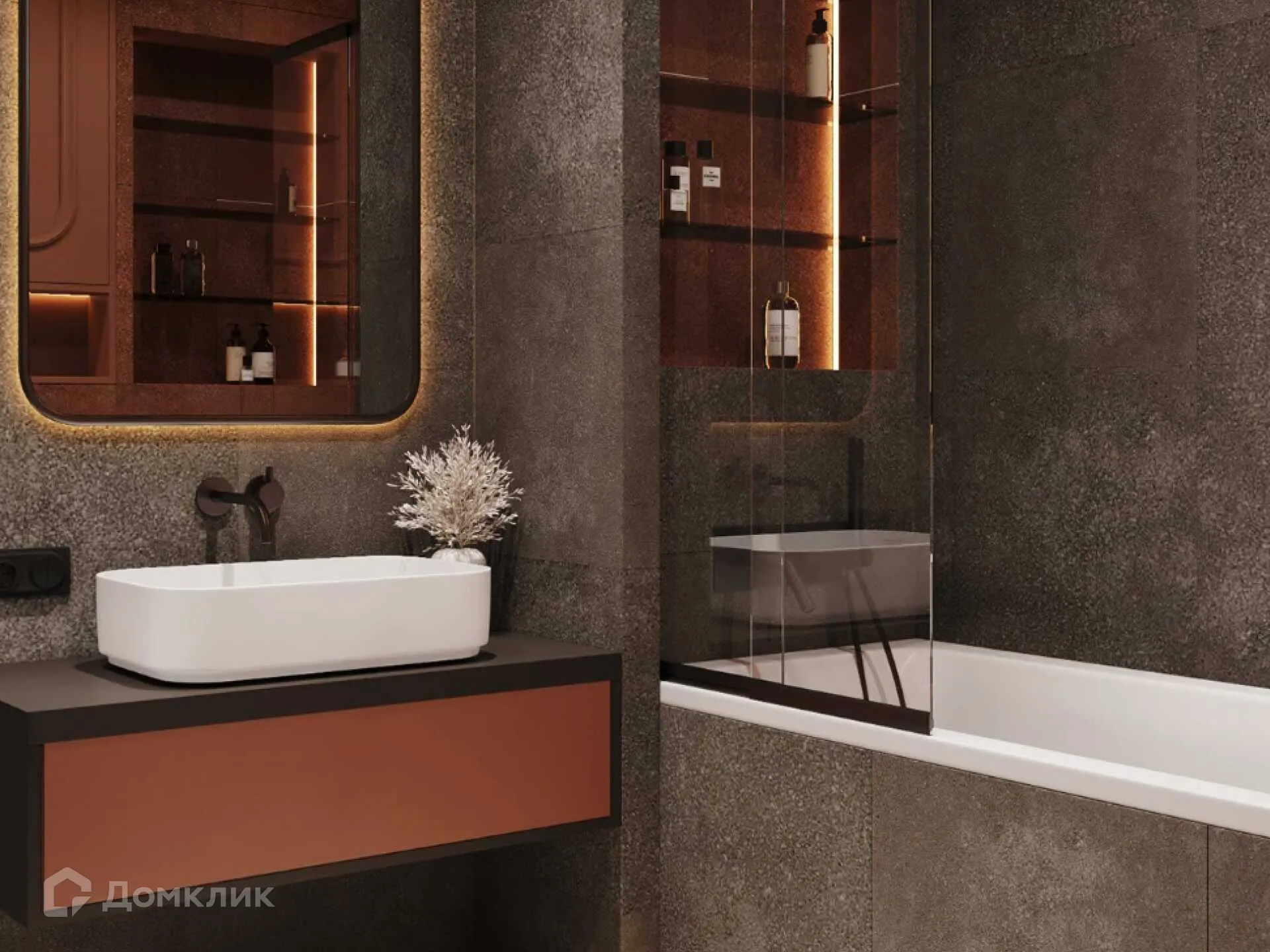 Планировка 2-комнатной квартиры 60.4 м² в ЖК Левобережье, г. Ростов-на-Дону — фото 3