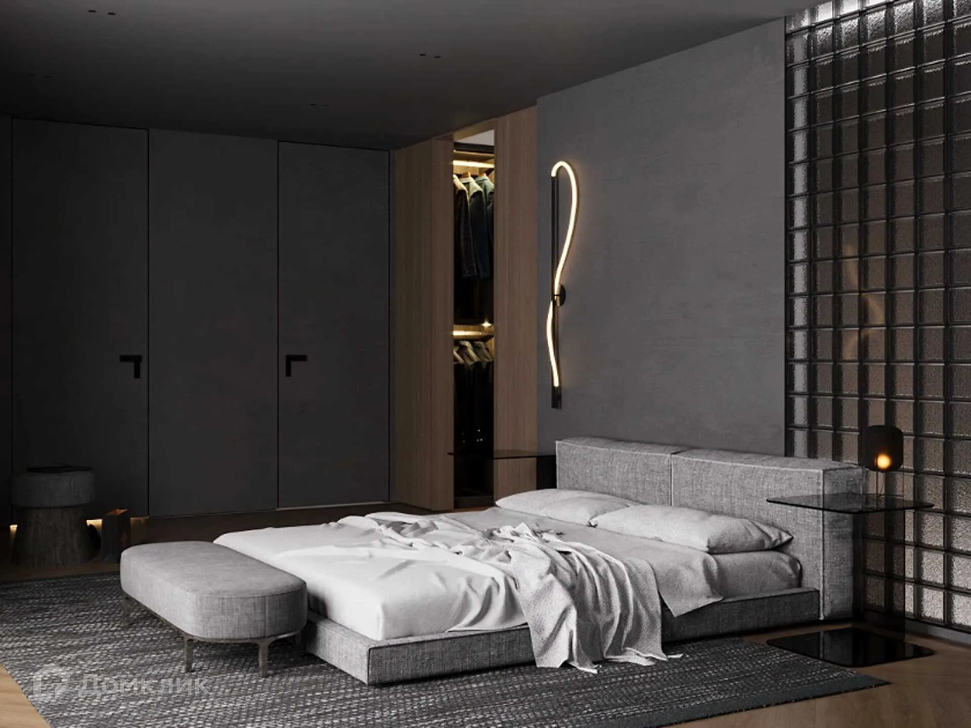 Планировка 3-комнатной квартиры 74.4 м² в ЖК Сияние Квартал на Шолохова, г. Ростов-на-Дону — фото 3