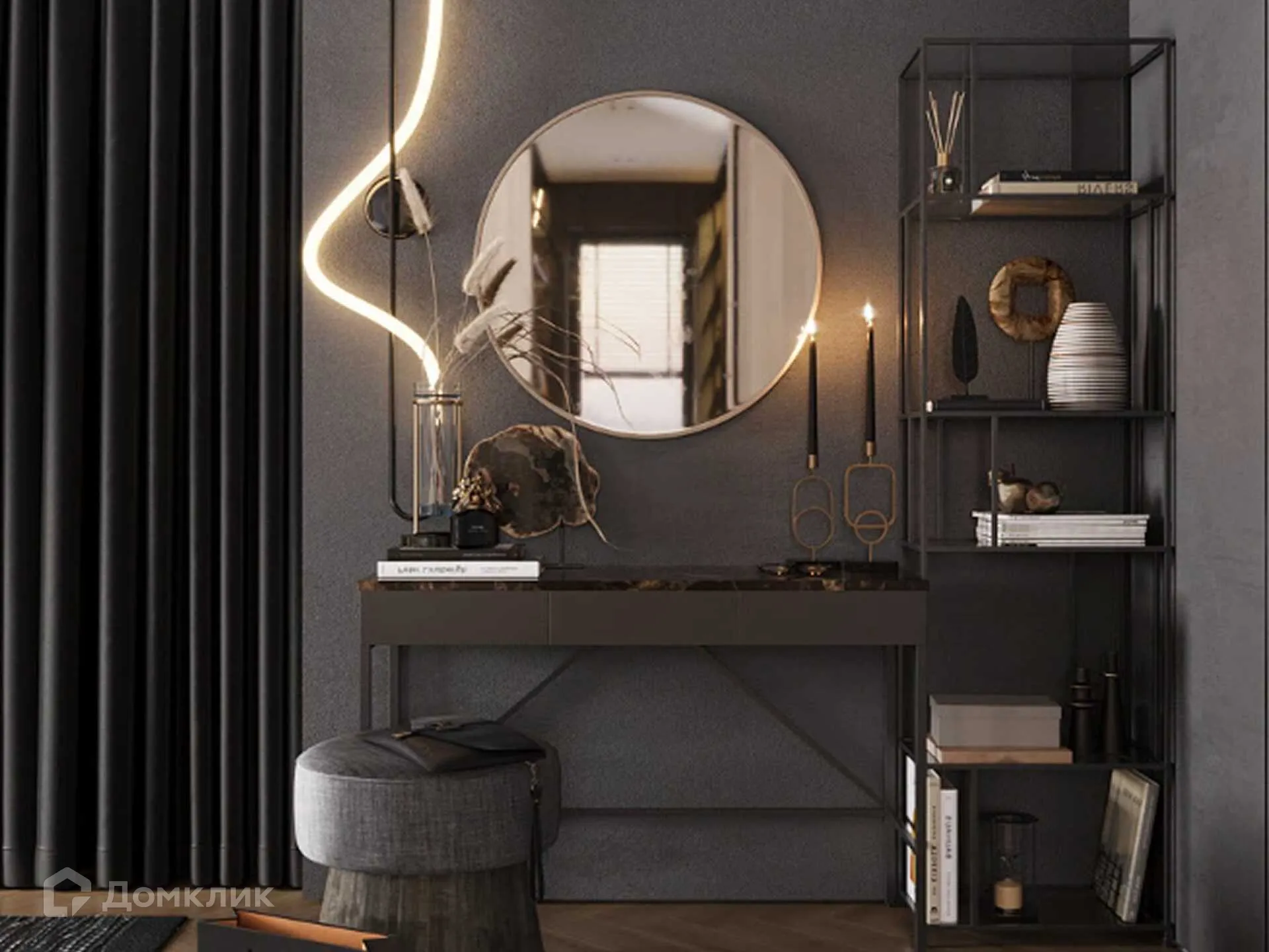 Планировка 3-комнатной квартиры 74.4 м² в ЖК Сияние Квартал на Шолохова, г. Ростов-на-Дону — фото 7