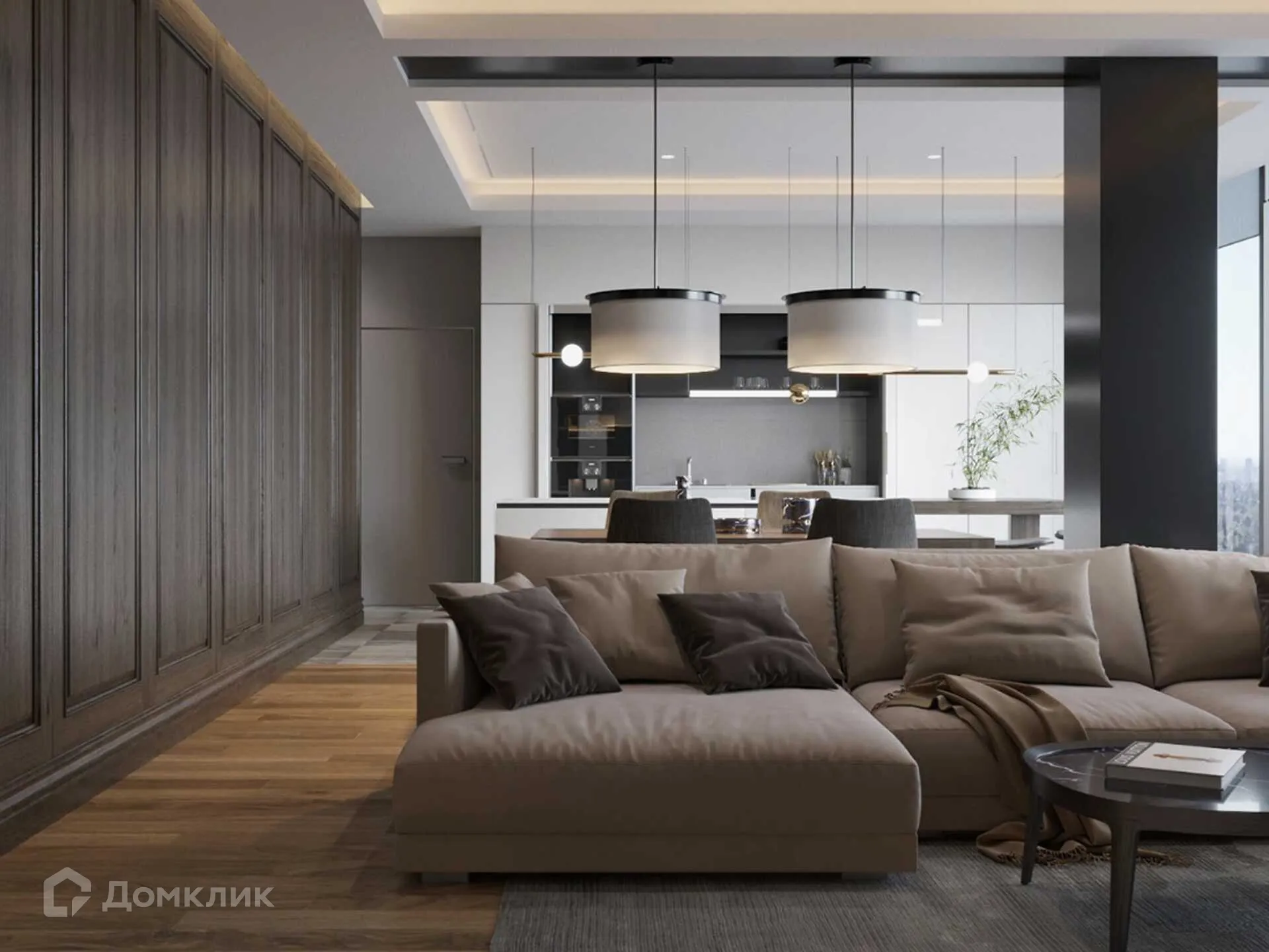 Планировка 2-комнатной квартиры 69.4 м² в ЖК Левобережье, г. Ростов-на-Дону — фото 7