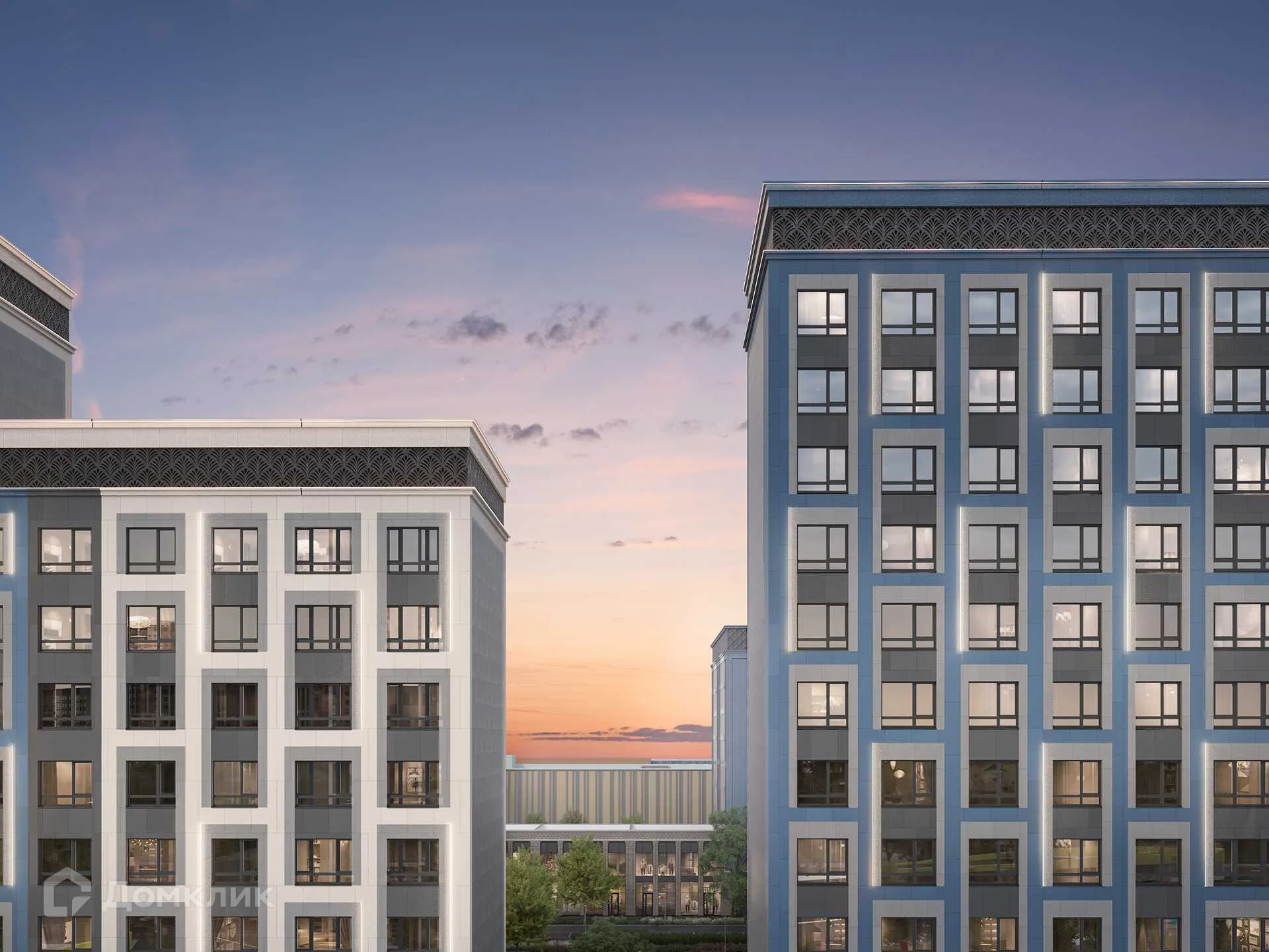 Планировка 1-комнатной квартиры 32.7 м² в ЖК Сияние Квартал на Шолохова, г. Ростов-на-Дону — фото 5