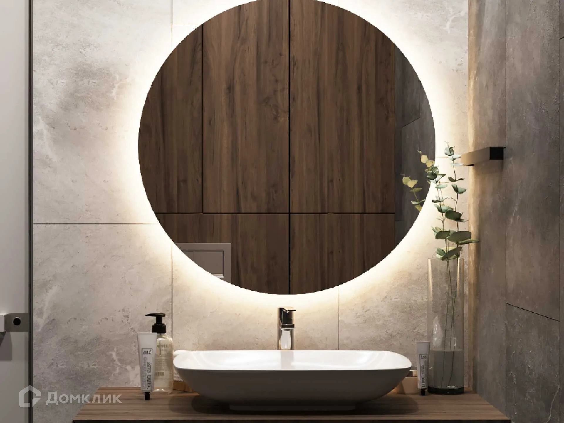 Планировка 1-комнатной квартиры 32.7 м² в ЖК Сияние Квартал на Шолохова, г. Ростов-на-Дону — фото 7