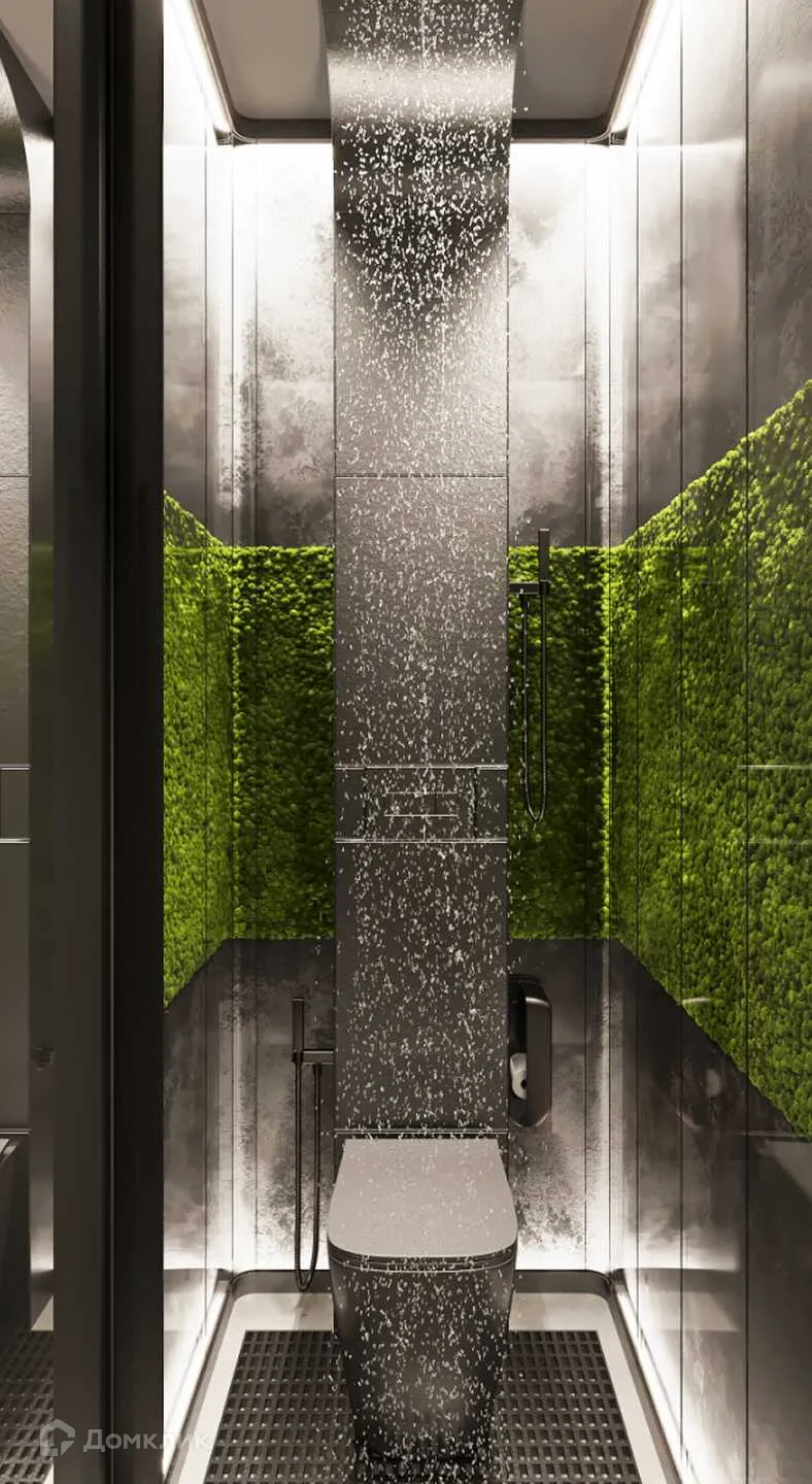 Планировка 1-комнатной квартиры 53.9 м² в ЖК Левобережье, г. Ростов-на-Дону — фото 8