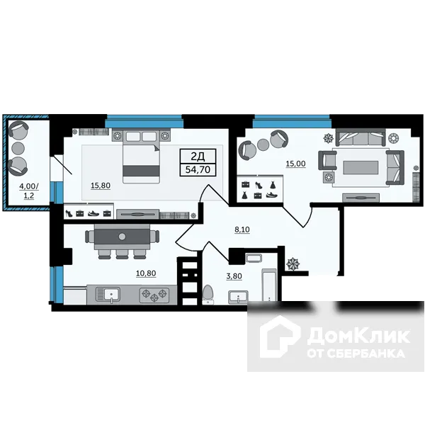 Квартира в ЖК Грин парк