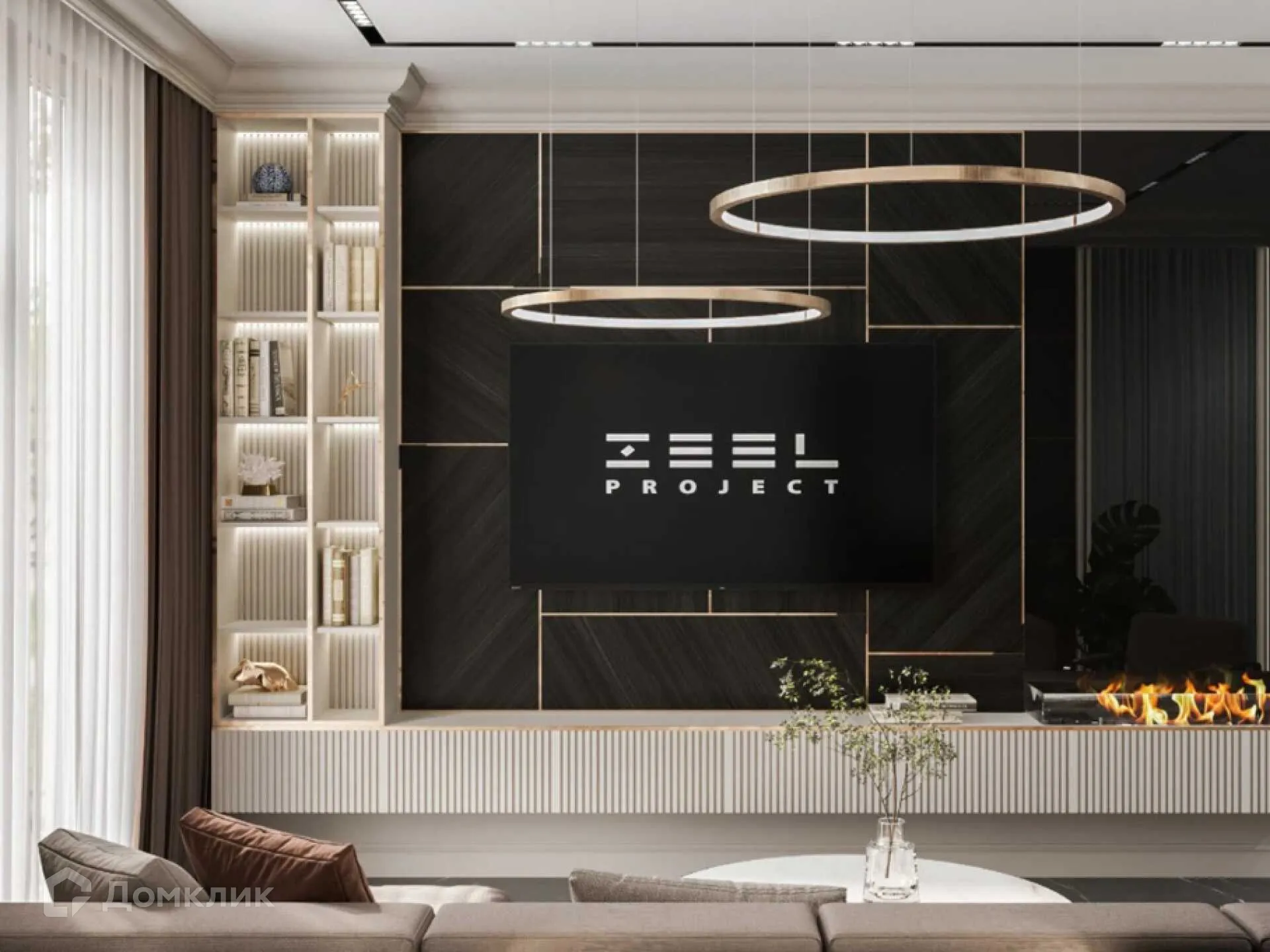 Планировка 1-комнатной квартиры 33.2 м² в ЖК Сияние Квартал на Шолохова, г. Ростов-на-Дону — фото 12