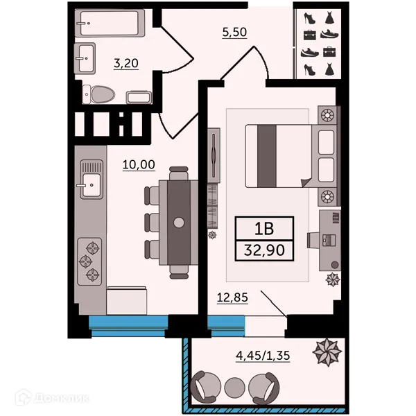 Квартира в ЖК Грин парк