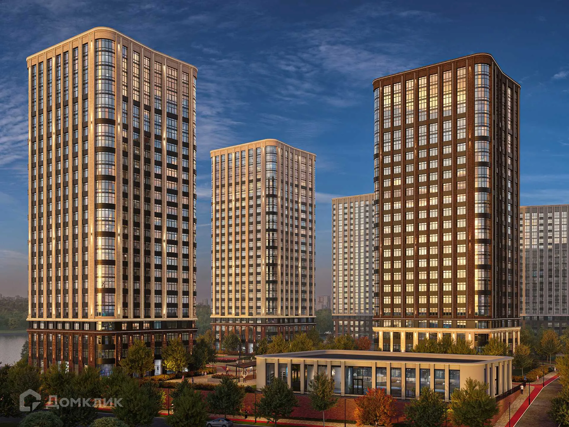 Планировка 3-комнатной квартиры 79.6 м² в ЖК Левобережье, г. Ростов-на-Дону — фото 4