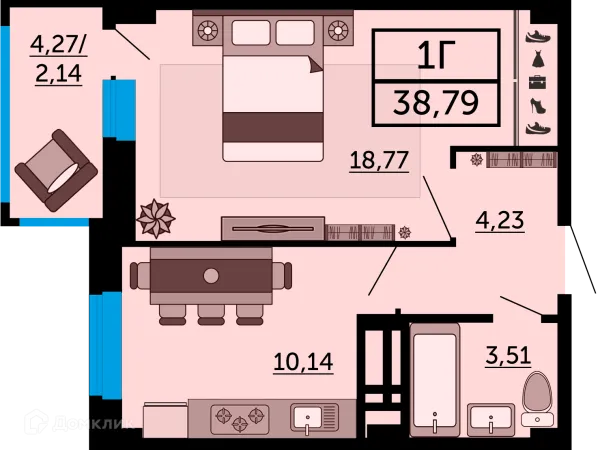 Квартира в ЖК "FOUR PREMIERS" (Фо Премьерс)