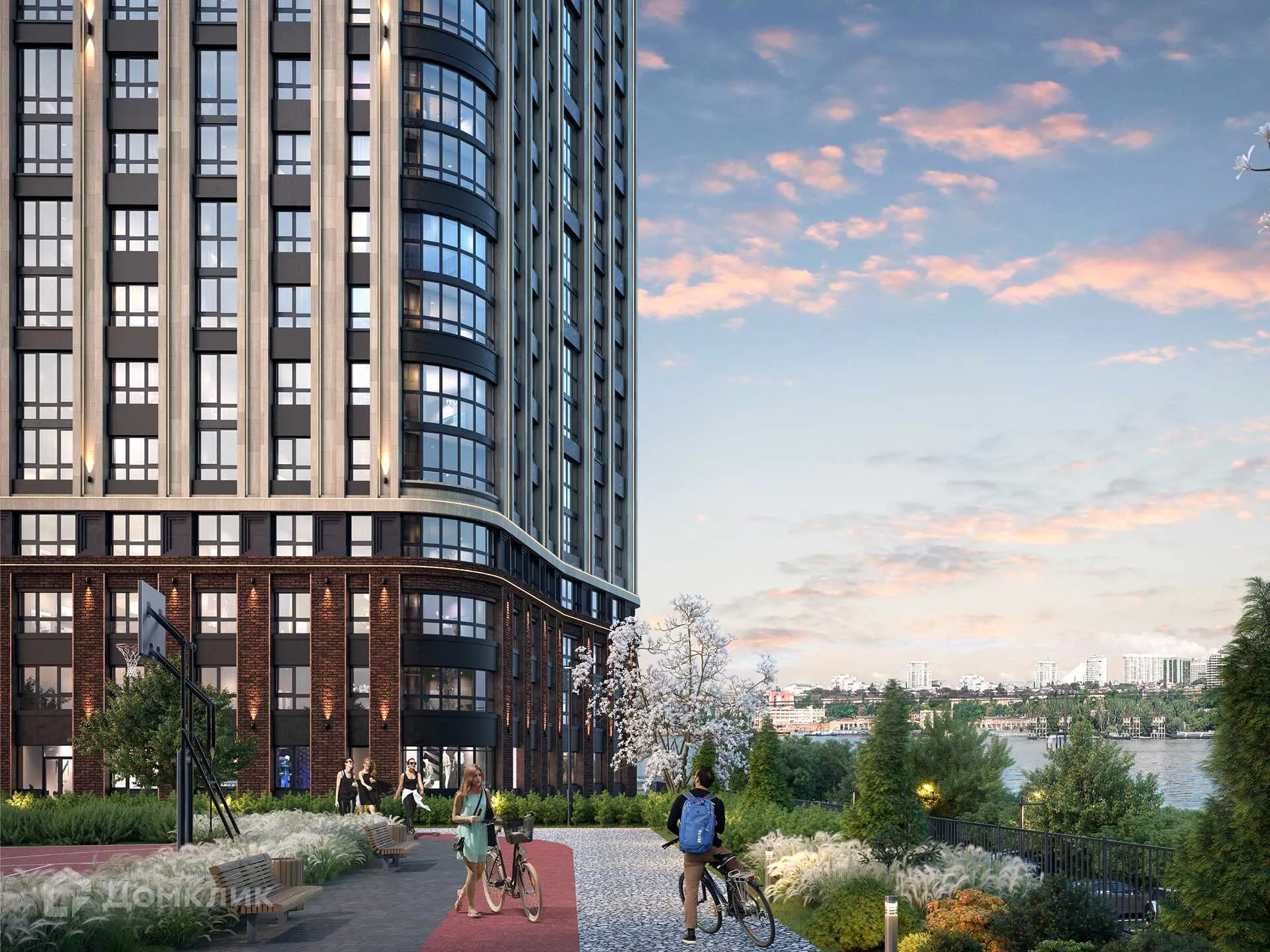 Планировка 3-комнатной квартиры 79.1 м² в ЖК Левобережье, г. Ростов-на-Дону — фото 6