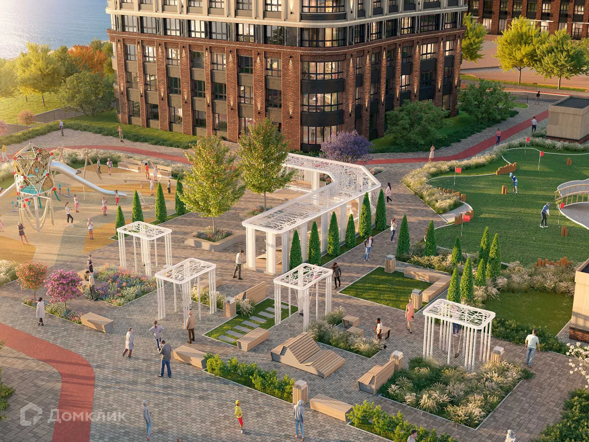 Планировка 3-комнатной квартиры 79.1 м² в ЖК Левобережье, г. Ростов-на-Дону — фото 7