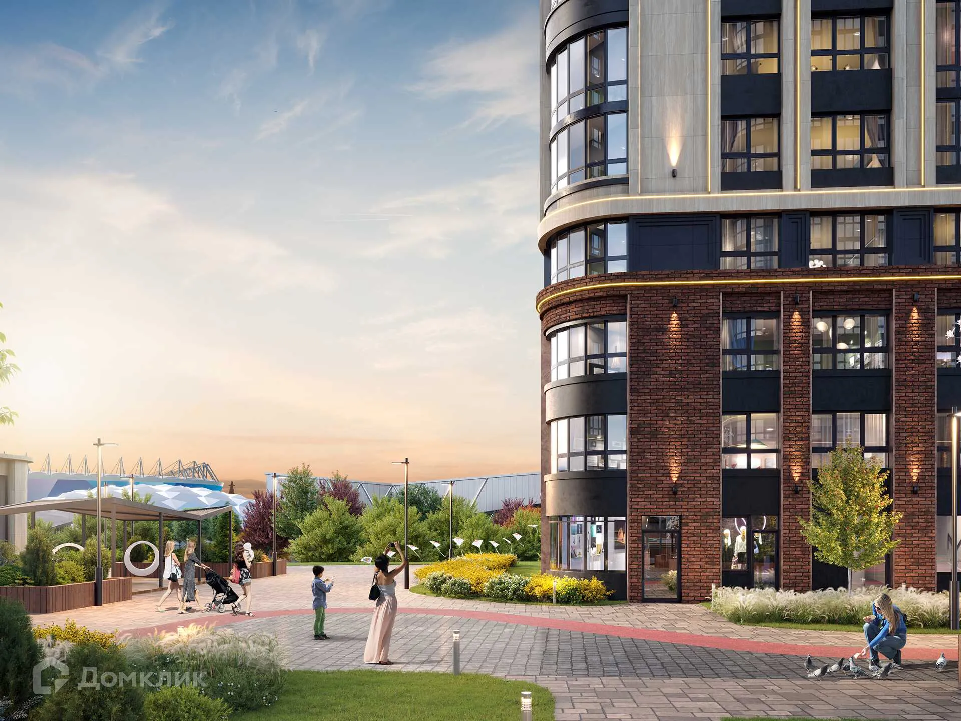 Планировка 3-комнатной квартиры 79.1 м² в ЖК Левобережье, г. Ростов-на-Дону — фото 9