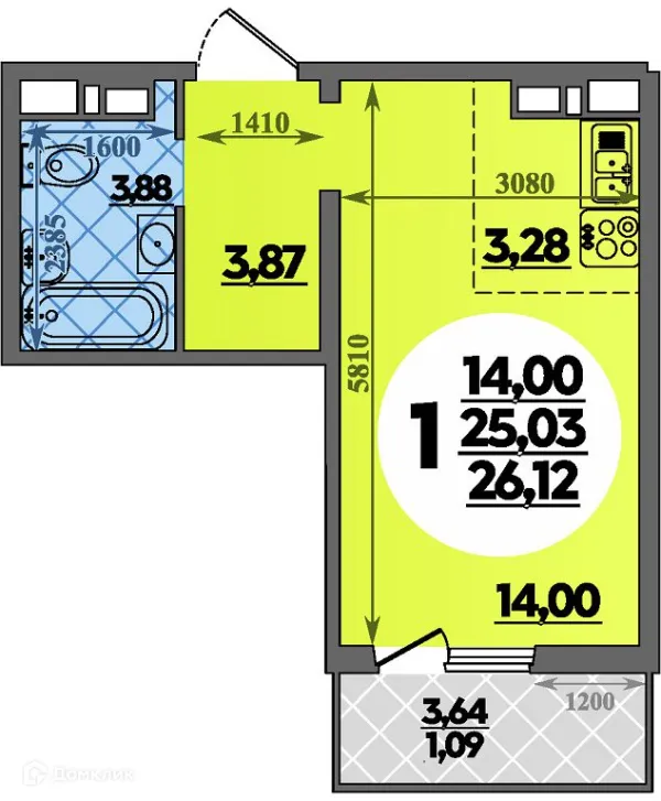 Квартира в ЖК Суворовский