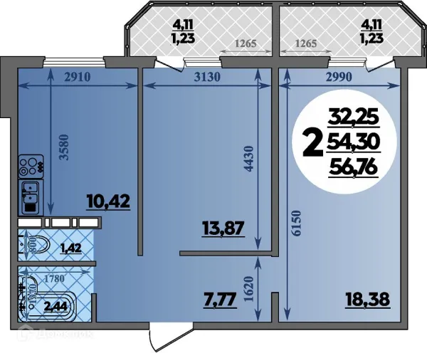 Квартира в ЖК Суворовский
