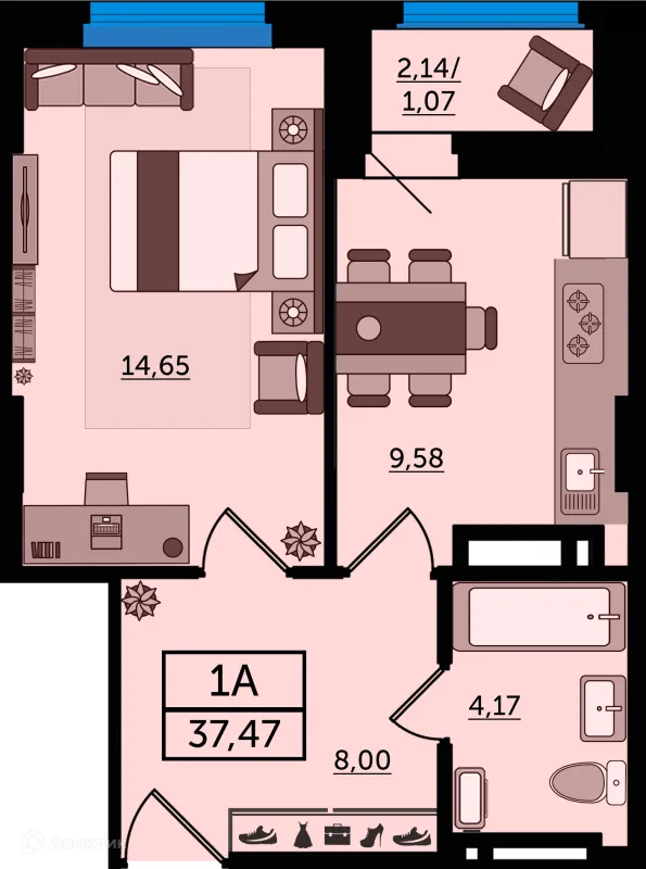 Квартира в ЖК "Легенда Ростова"