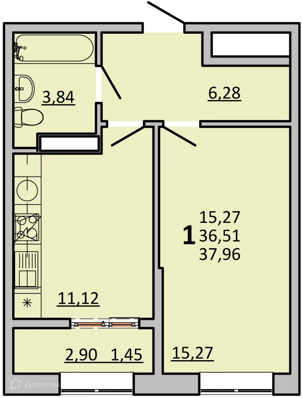 Квартира в ЖК Frame (Фрейм)