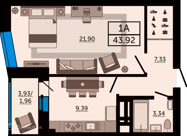 Квартира в ЖК "FOUR PREMIERS" (Фо Премьерс)