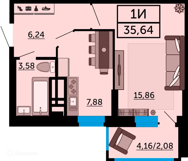 Квартира в ЖК "FOUR PREMIERS" (Фо Премьерс)