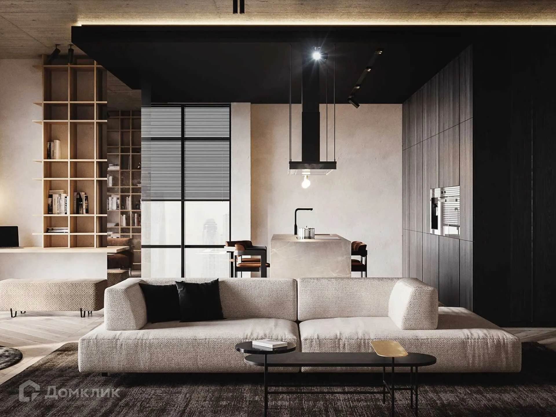 Планировка 1-комнатной квартиры 42.8 м² в ЖК Движение61, г. Ростов-на-Дону — фото 3