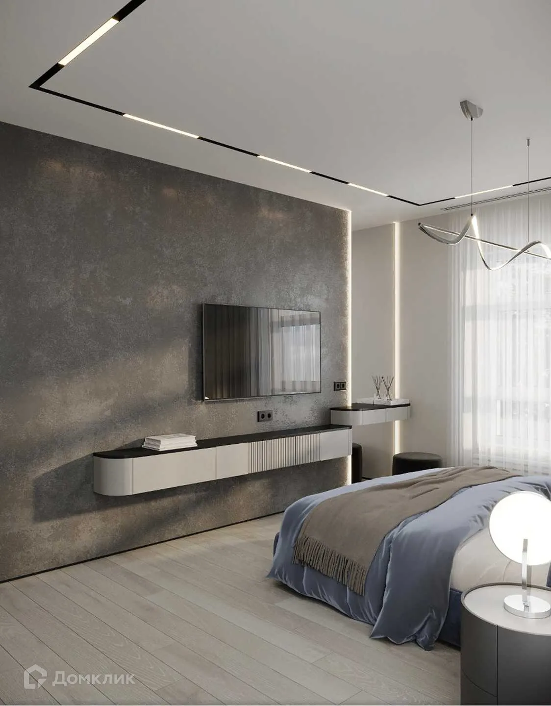 Планировка 3-комнатной квартиры 82.3 м² в ЖК Движение61, г. Ростов-на-Дону — фото 6