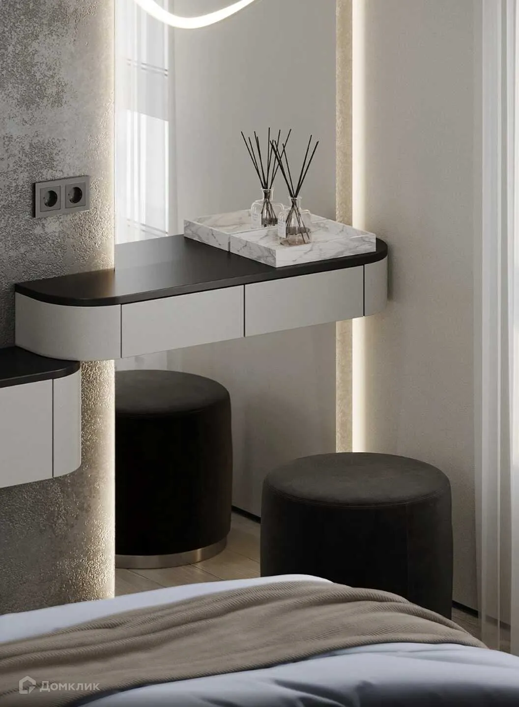 Планировка 3-комнатной квартиры 82.3 м² в ЖК Движение61, г. Ростов-на-Дону — фото 10