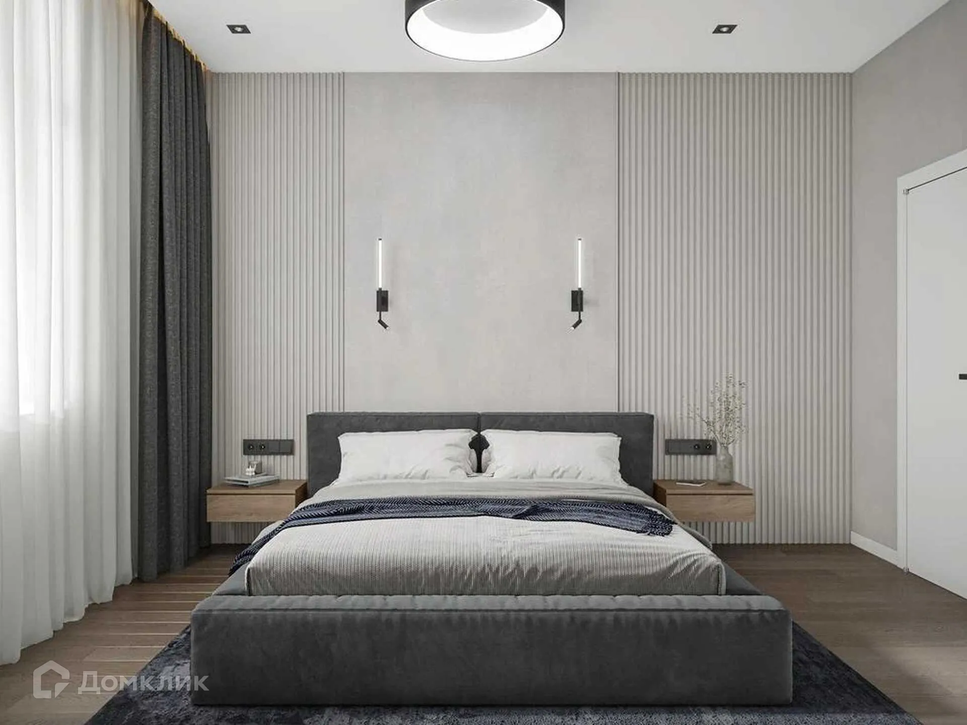 Планировка 1-комнатной квартиры 42.5 м² в ЖК Движение61, г. Ростов-на-Дону — фото 1