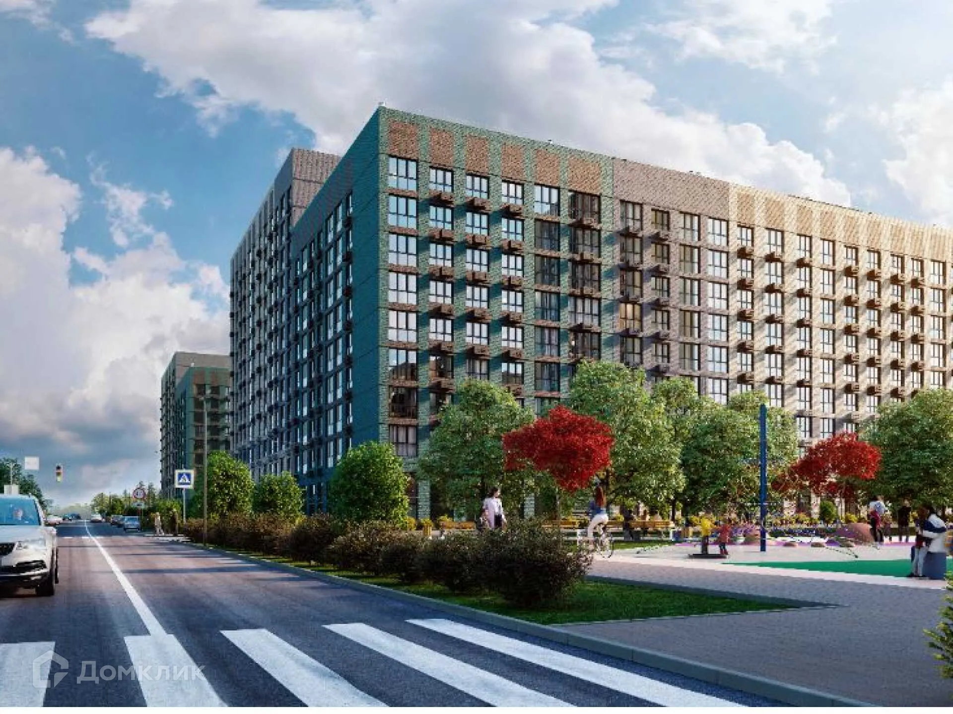 Планировка 1-комнатной квартиры 42.5 м² в ЖК Движение61, г. Ростов-на-Дону — фото 6