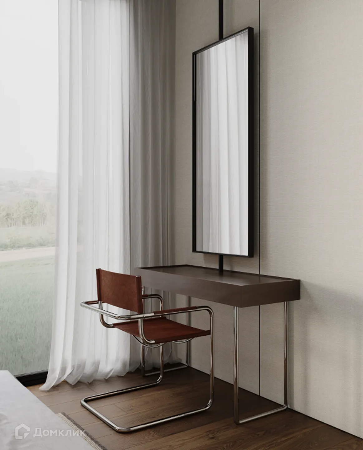 Планировка 1-комнатной квартиры 43 м² в ЖК Движение61, г. Ростов-на-Дону — фото 8