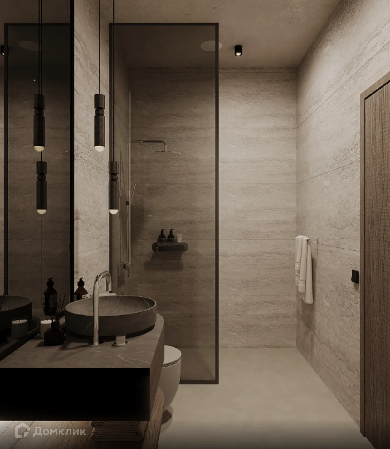 Планировка 1-комнатной квартиры 42.9 м² в ЖК Движение61, г. Ростов-на-Дону — фото 4