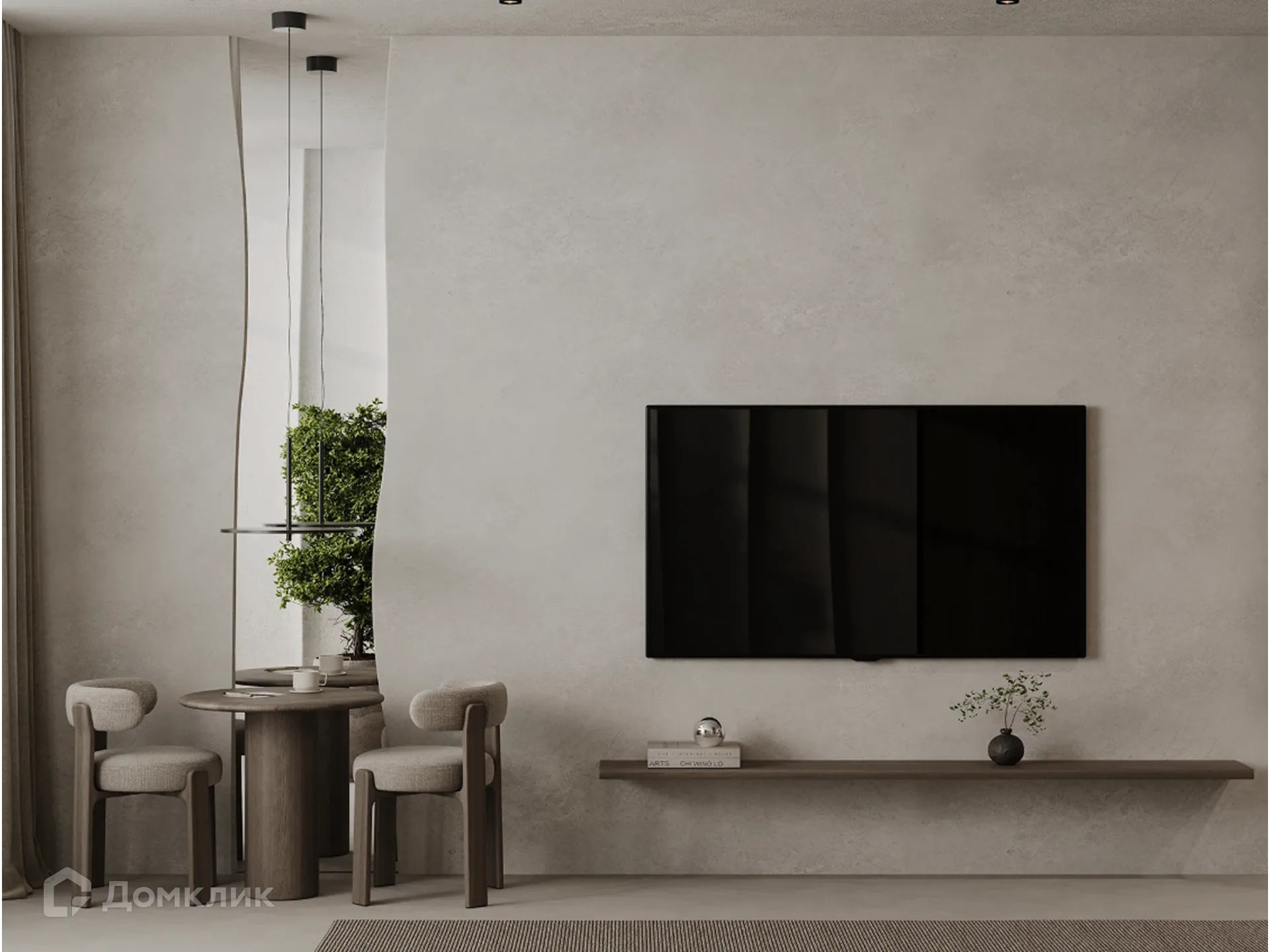 Планировка 1-комнатной квартиры 42.9 м² в ЖК Движение61, г. Ростов-на-Дону — фото 13