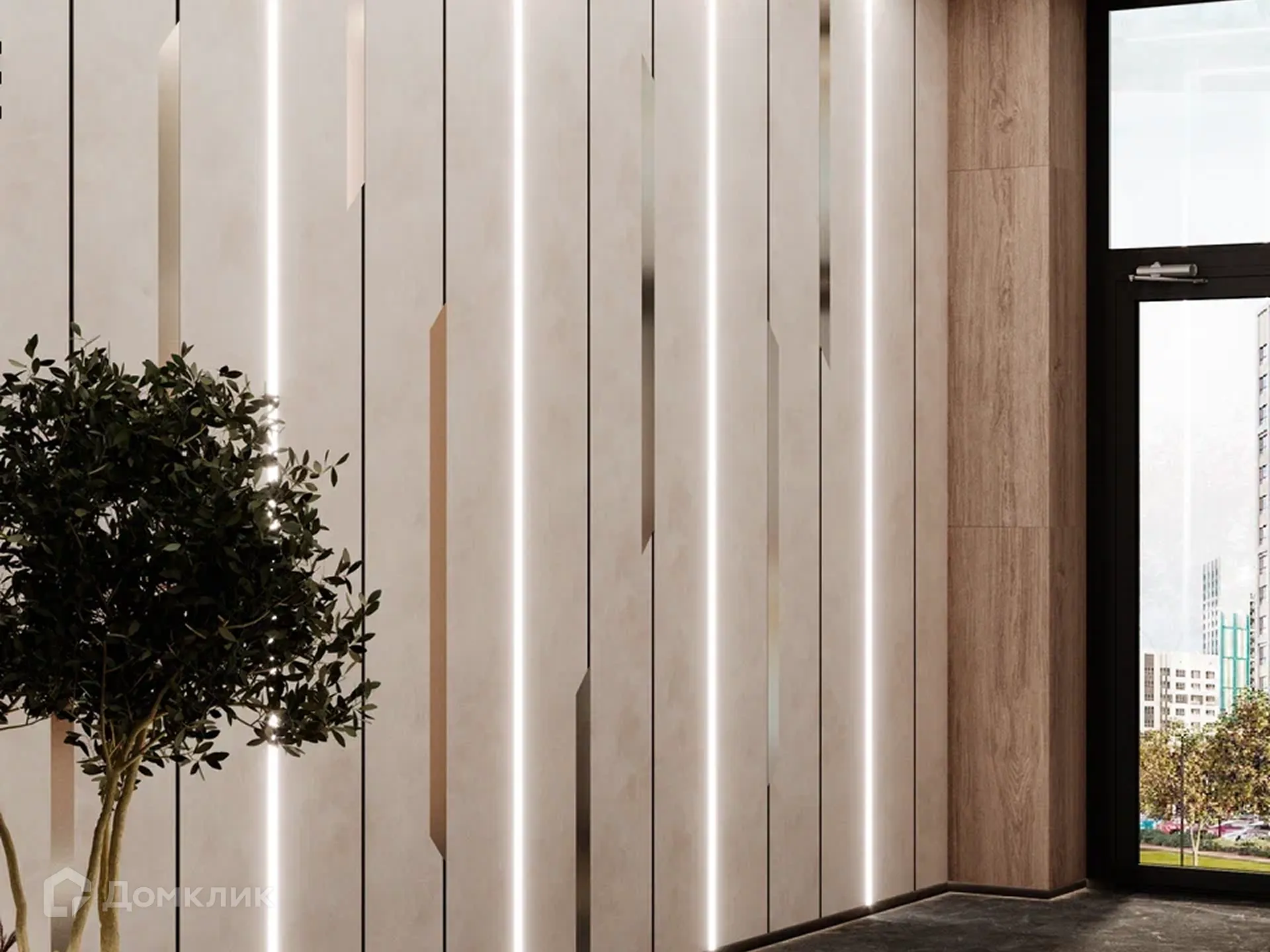 Планировка 1-комнатной квартиры 43.3 м² в ЖК Движение61, г. Ростов-на-Дону — фото 10