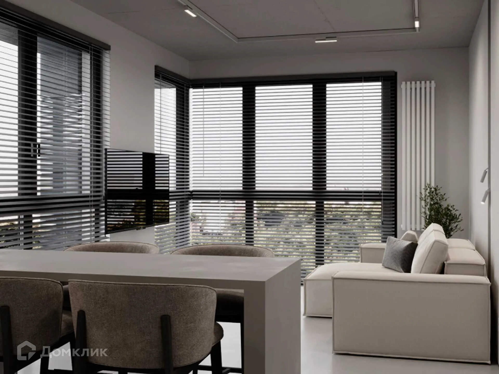 Планировка 1-комнатной квартиры 42.1 м² в ЖК Движение61, г. Ростов-на-Дону — фото 3