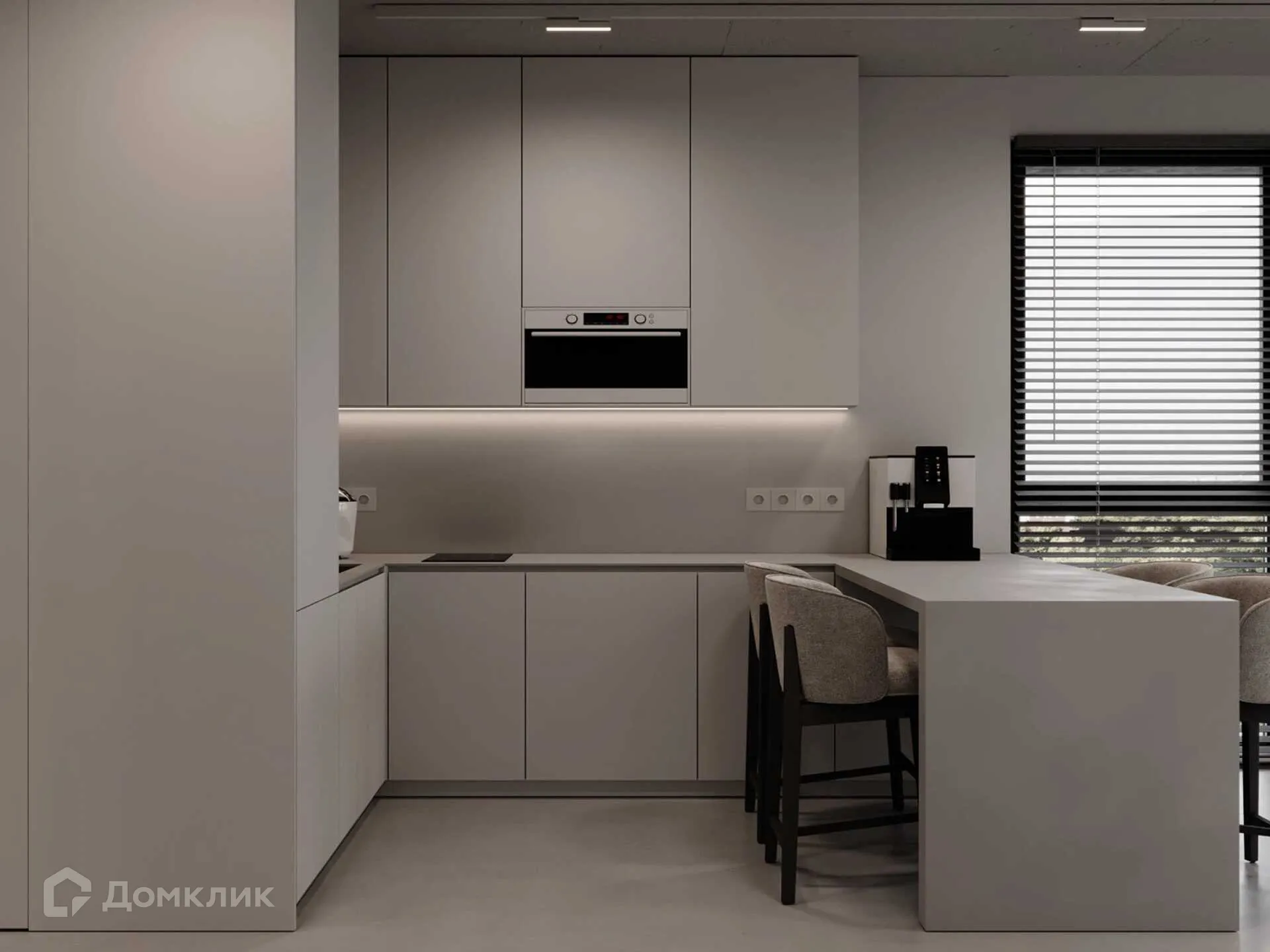 Планировка 1-комнатной квартиры 42.1 м² в ЖК Движение61, г. Ростов-на-Дону — фото 4