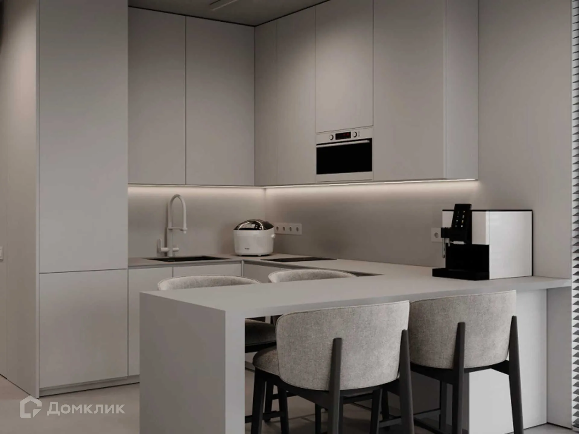 Планировка 1-комнатной квартиры 42.1 м² в ЖК Движение61, г. Ростов-на-Дону — фото 5