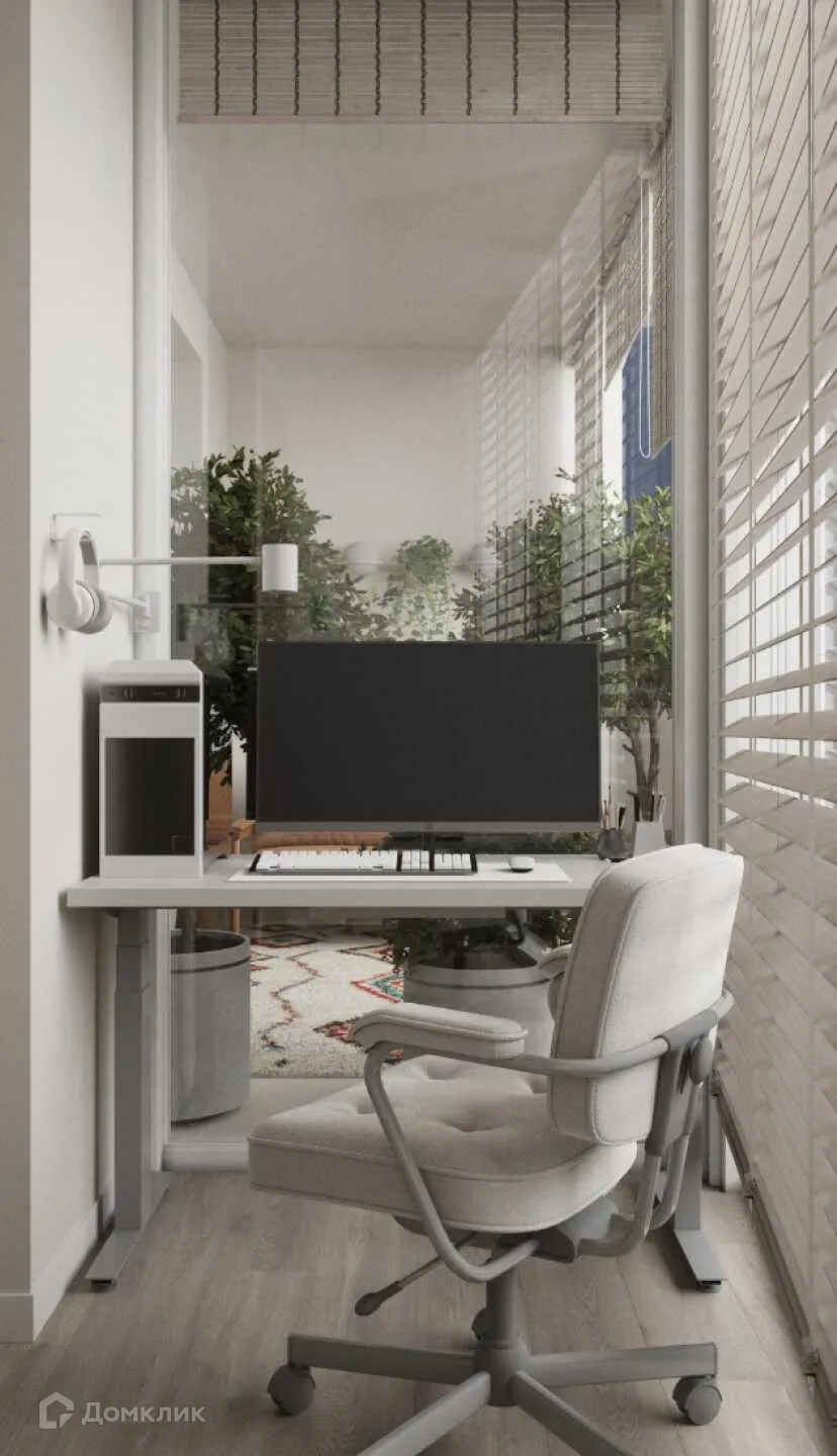 Планировка 3-комнатной квартиры 82.4 м² в ЖК Движение61, г. Ростов-на-Дону — фото 8