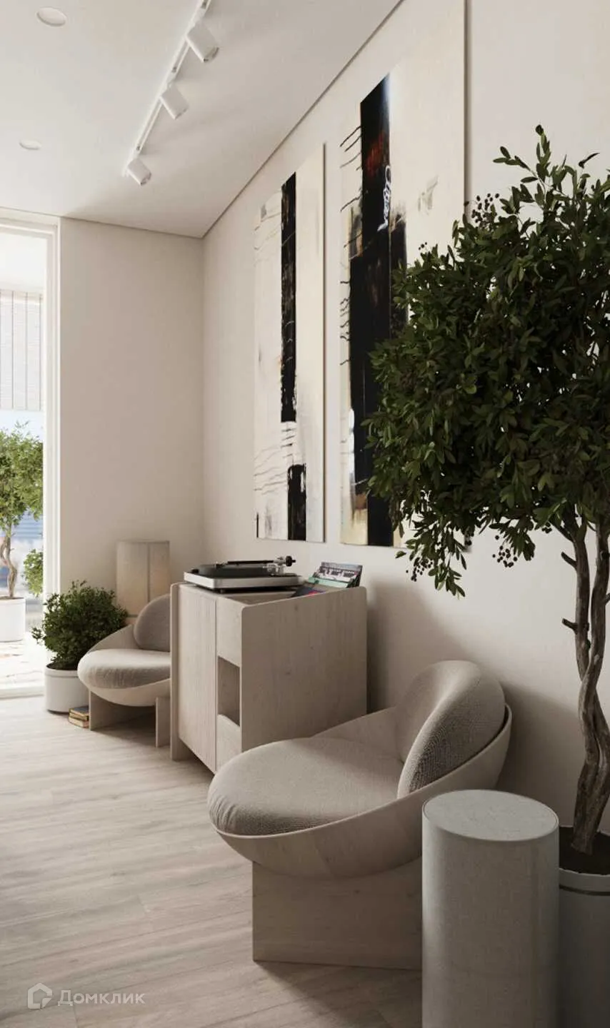 Планировка 3-комнатной квартиры 82.4 м² в ЖК Движение61, г. Ростов-на-Дону — фото 9