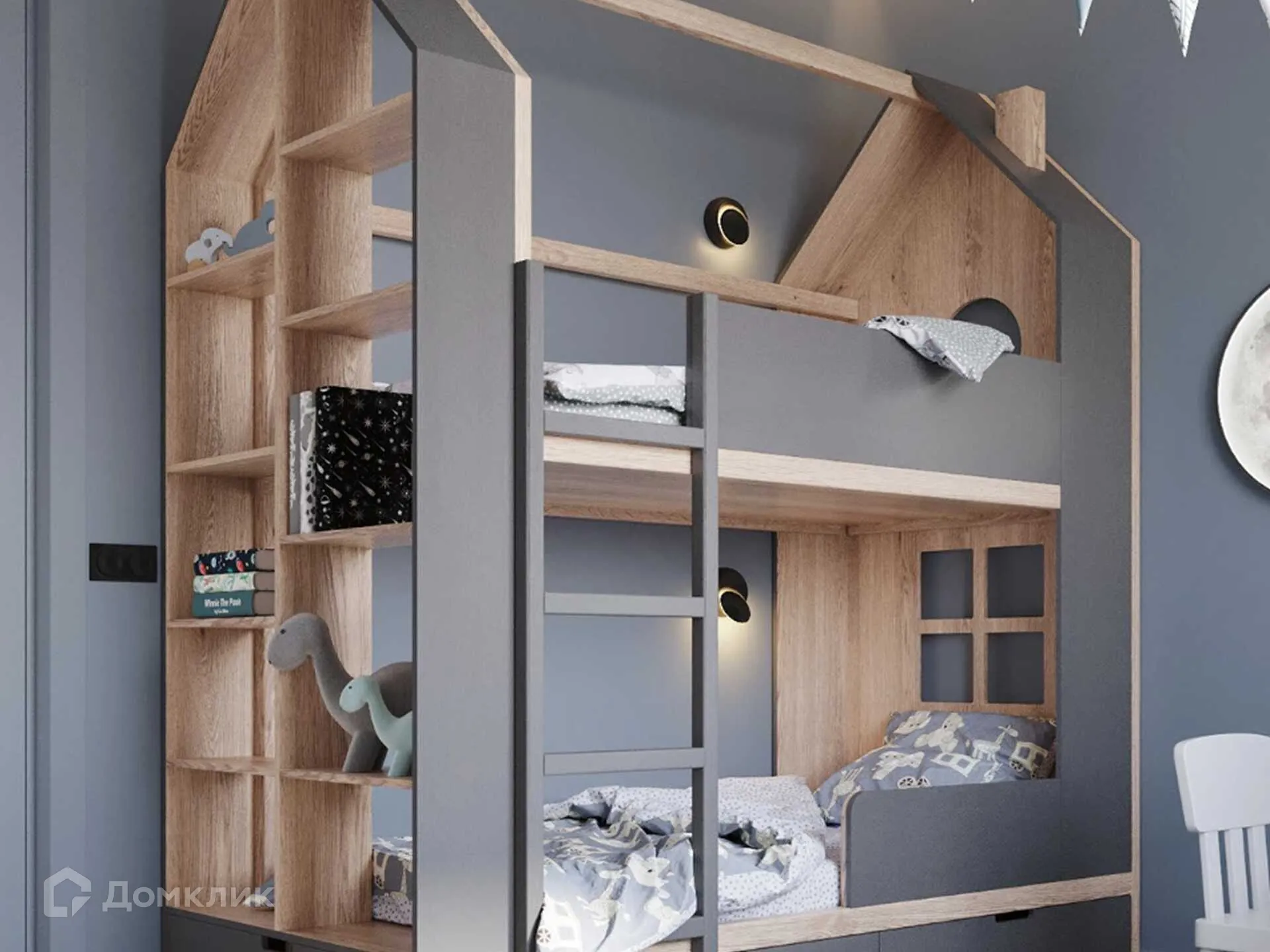 Планировка 1-комнатной квартиры 33.2 м² в ЖК Движение61, г. Ростов-на-Дону — фото 3