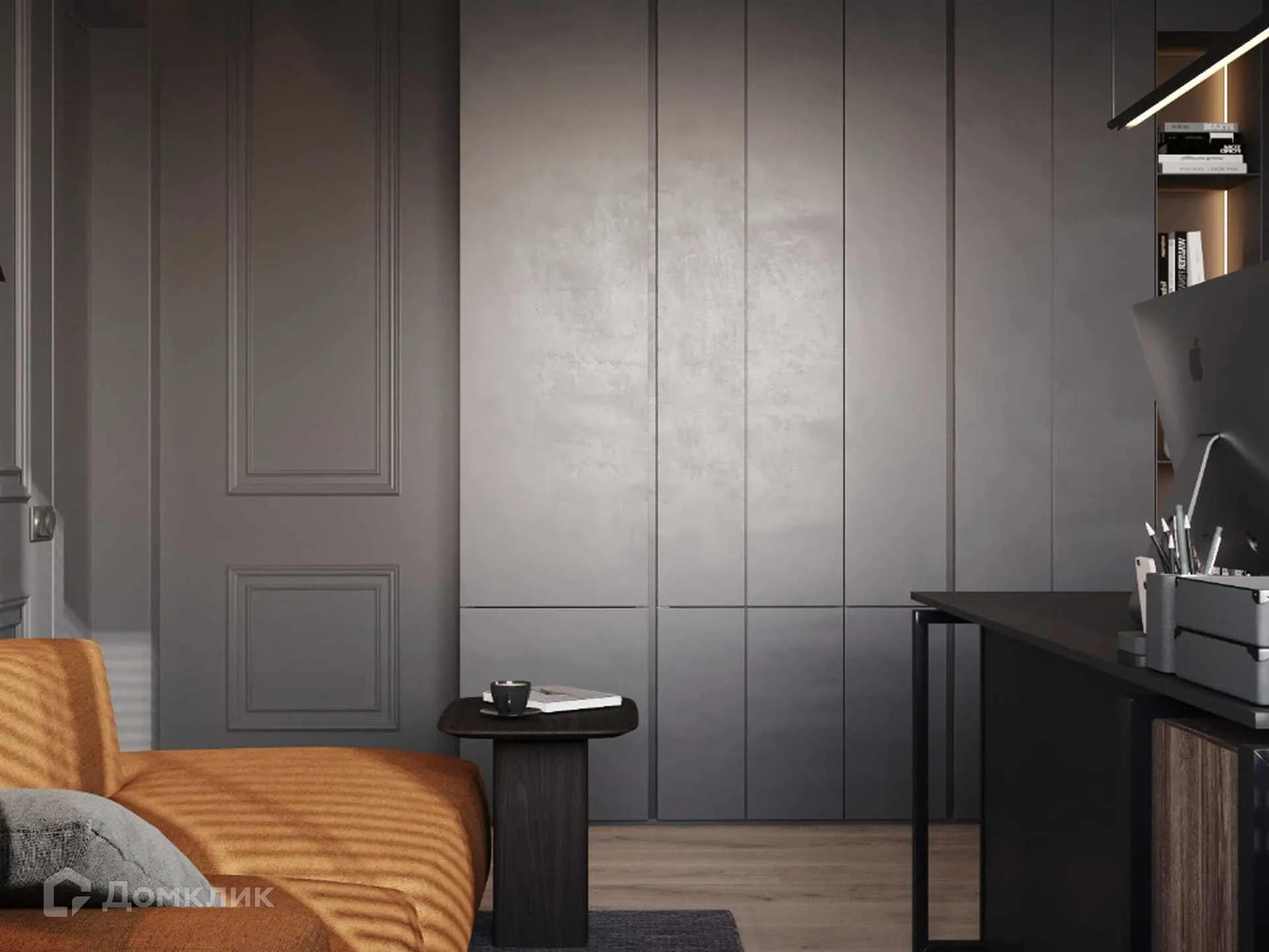 Планировка 1-комнатной квартиры 33.2 м² в ЖК Движение61, г. Ростов-на-Дону — фото 4