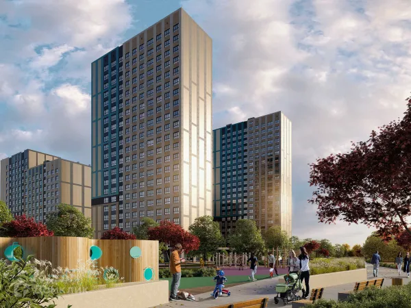 Планировка 1 комн. в ЖК Движение61