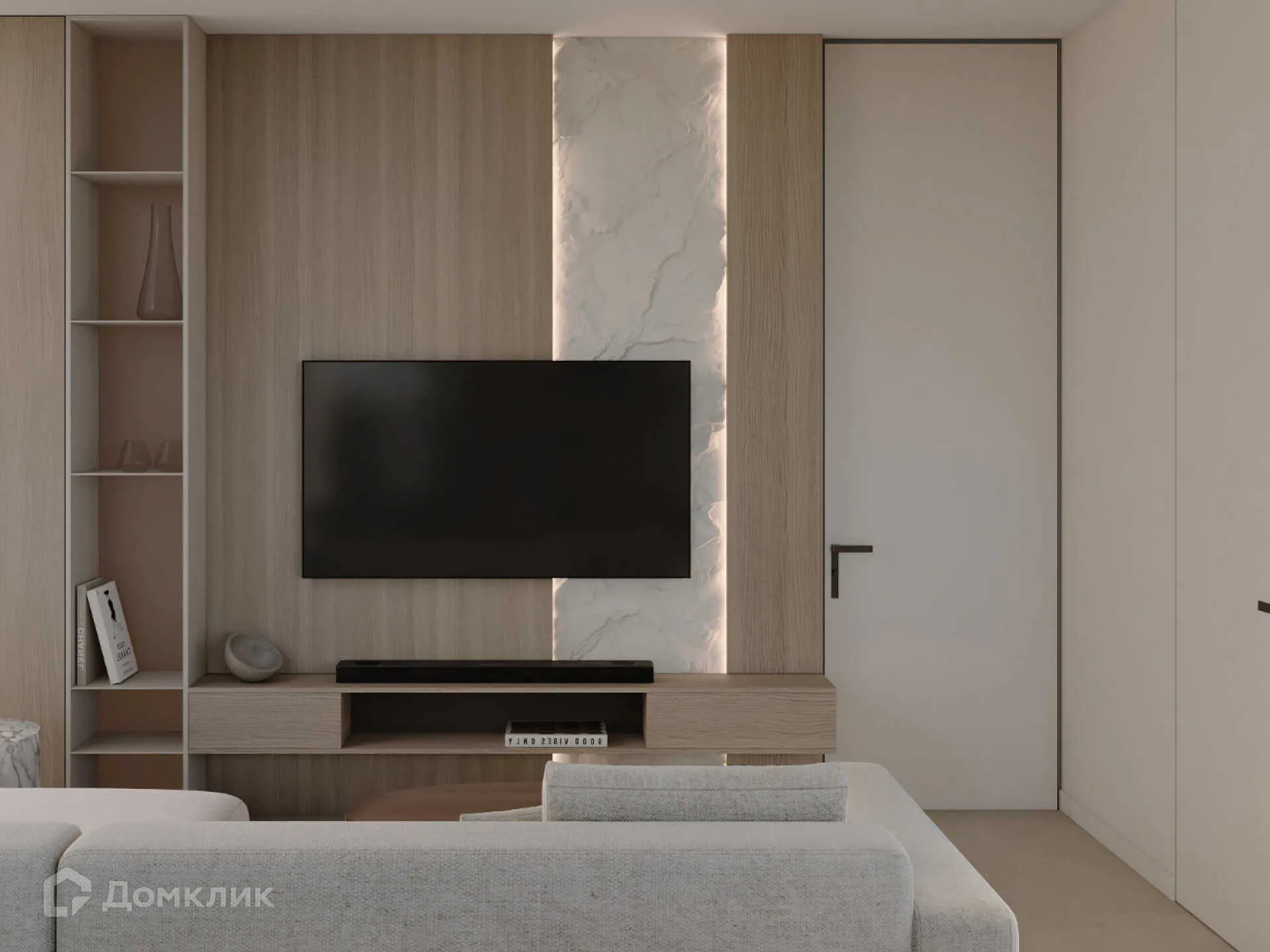 Планировка 2-комнатной квартиры 62.2 м² в ЖК Движение61, г. Ростов-на-Дону — фото 7