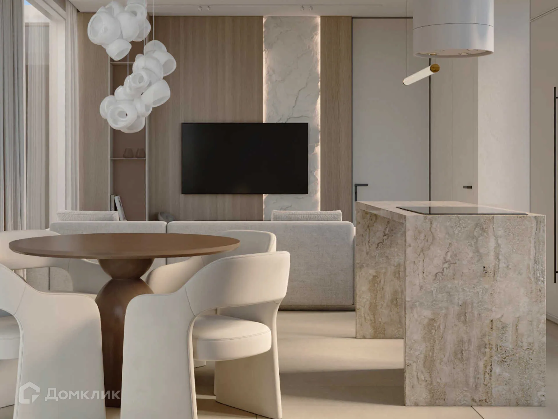 Планировка 2-комнатной квартиры 62.2 м² в ЖК Движение61, г. Ростов-на-Дону — фото 8