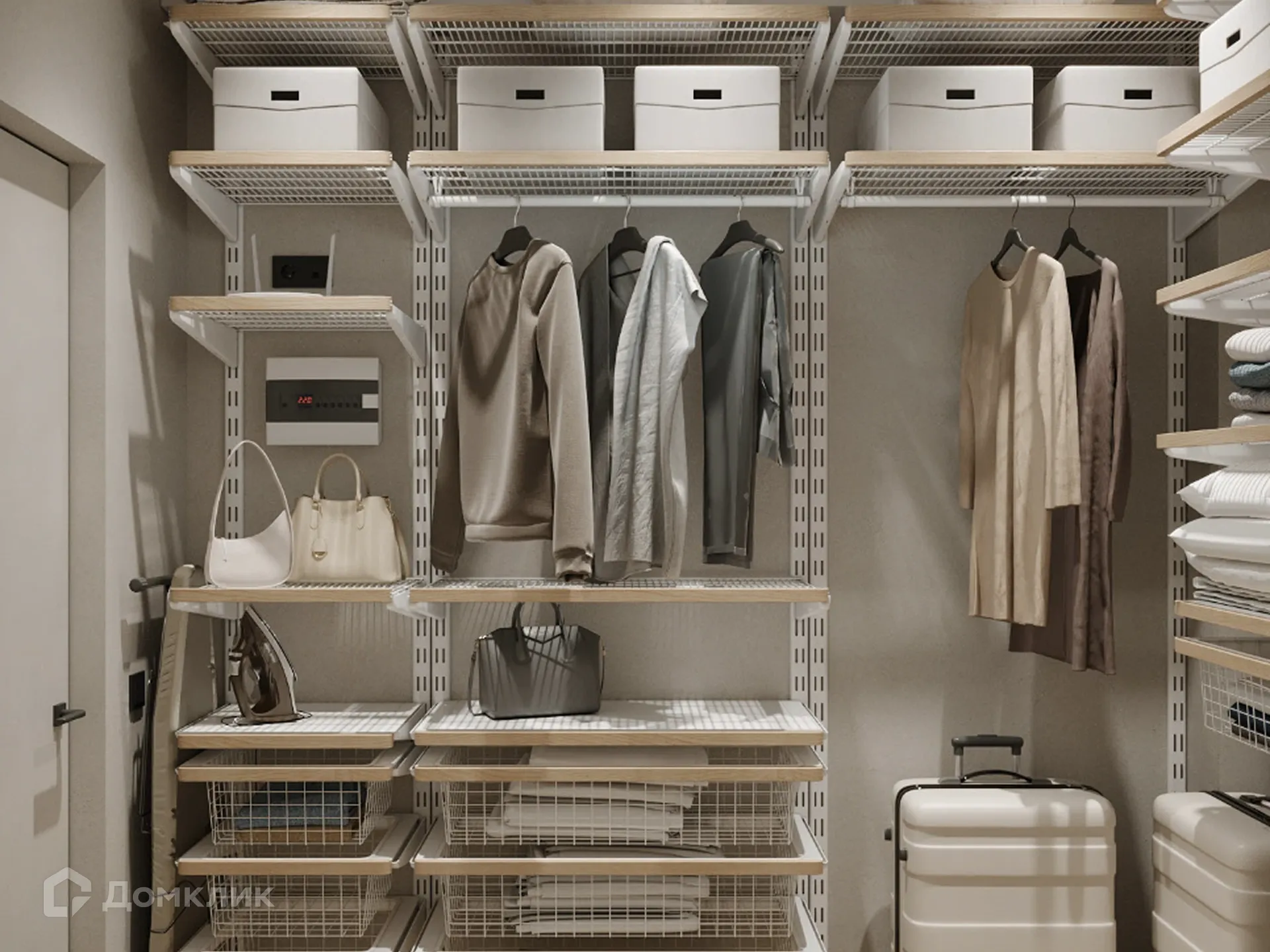 Планировка 2-комнатной квартиры 62.4 м² в ЖК Движение61, г. Ростов-на-Дону — фото 5