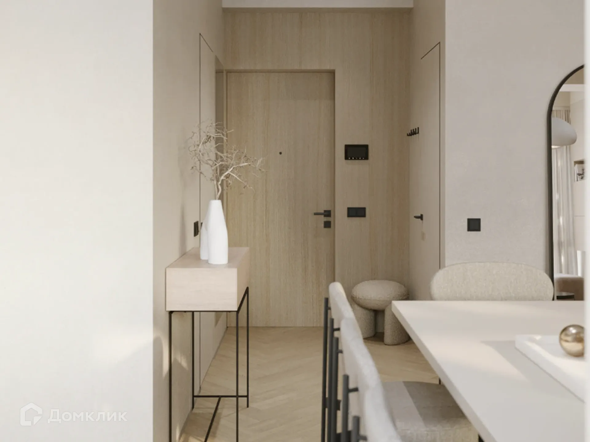 Планировка 2-комнатной квартиры 62.4 м² в ЖК Движение61, г. Ростов-на-Дону — фото 7