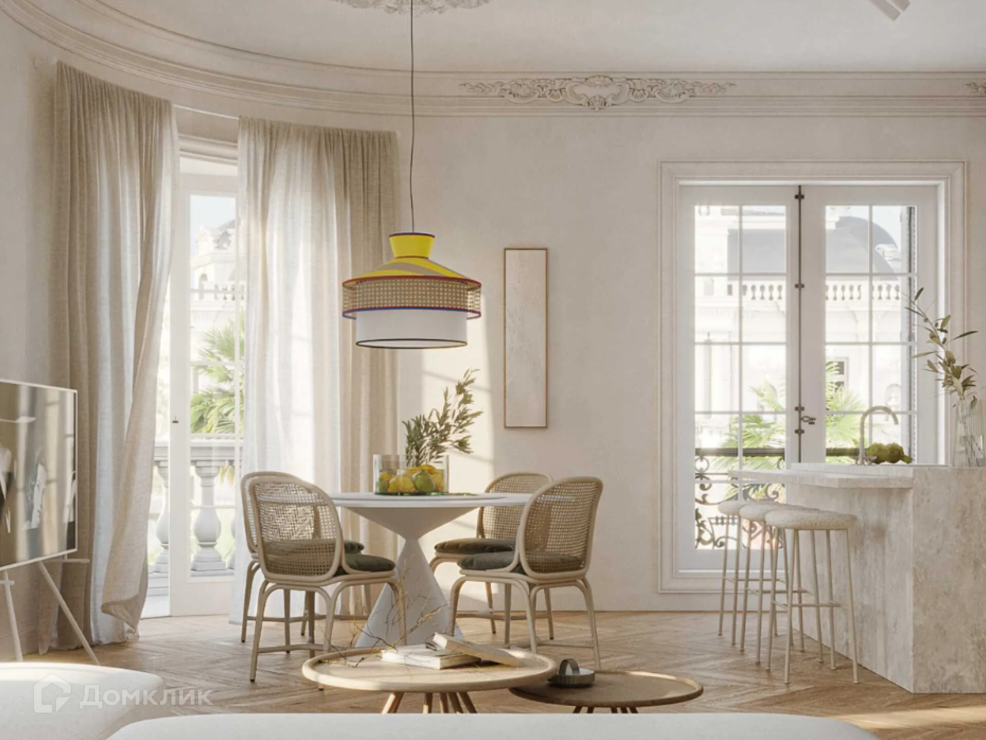 Планировка 3-комнатной квартиры 81.8 м² в ЖК Движение61, г. Ростов-на-Дону — фото 7