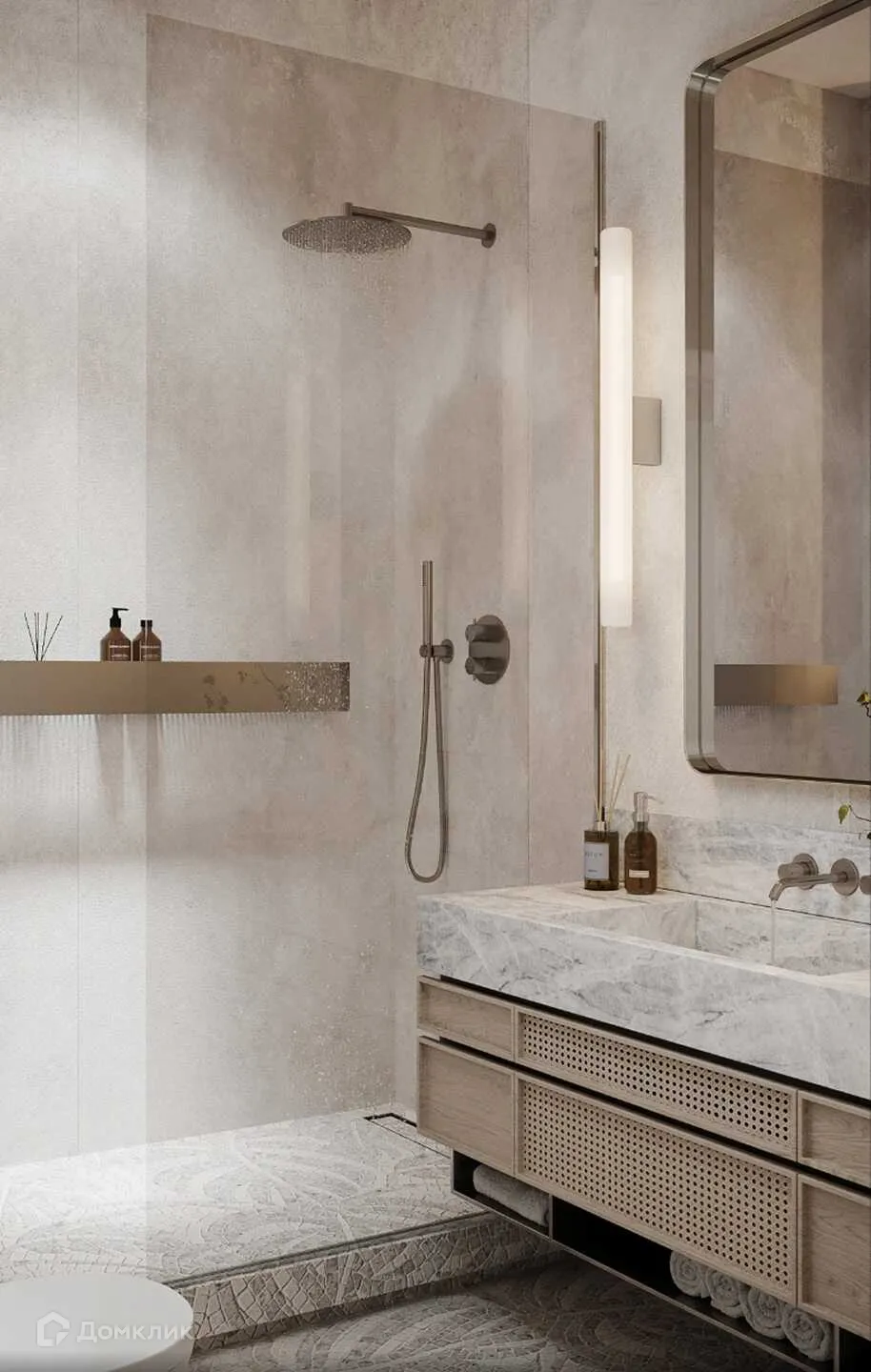 Планировка 3-комнатной квартиры 81.8 м² в ЖК Движение61, г. Ростов-на-Дону — фото 8