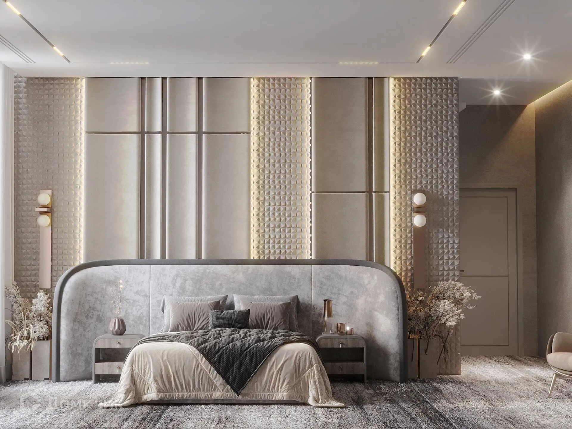 Планировка 3-комнатной квартиры 83 м² в ЖК Движение61, г. Ростов-на-Дону — фото 5