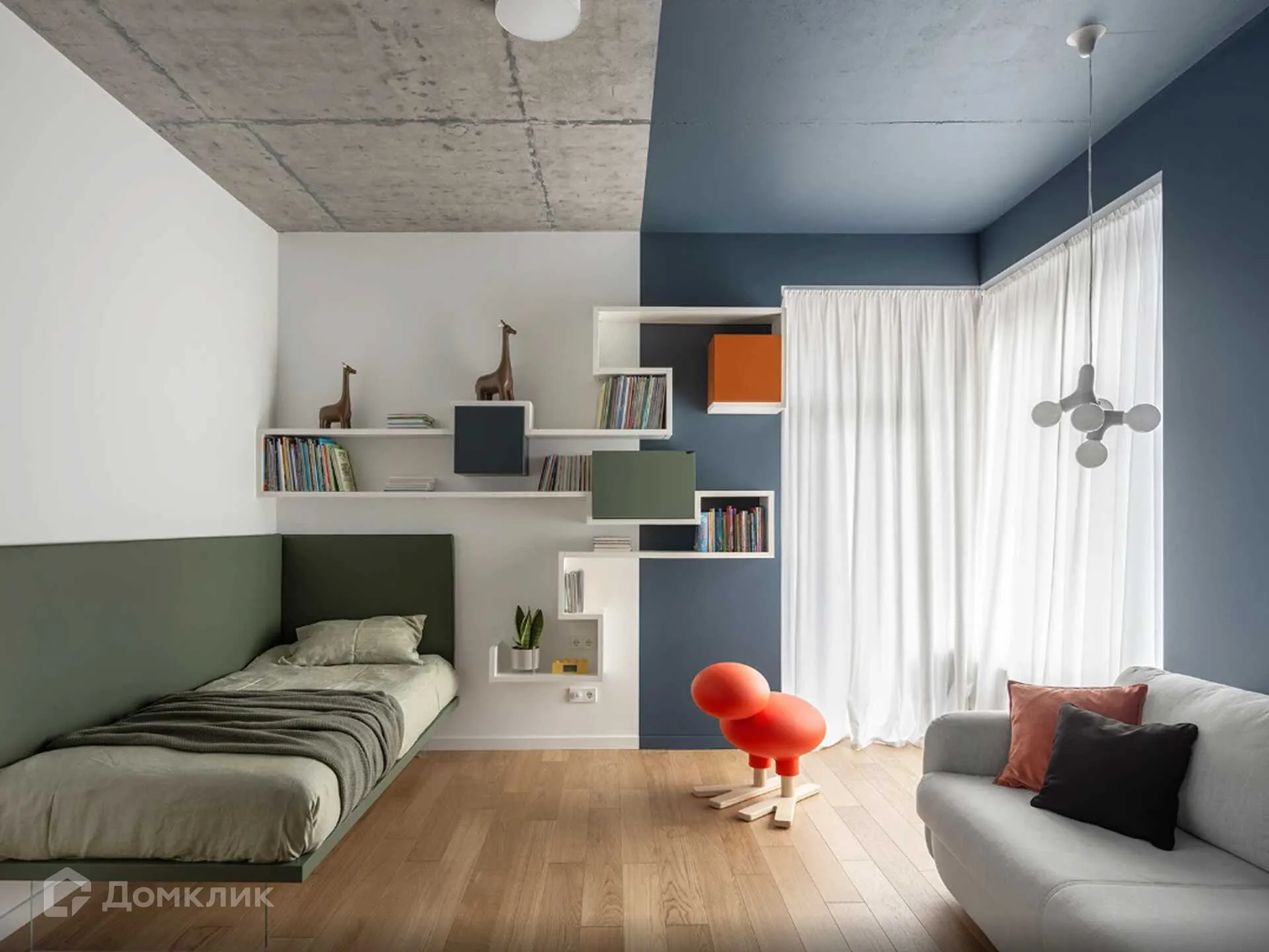 Планировка 1-комнатной квартиры 37.1 м² в ЖК Движение61, г. Ростов-на-Дону — фото 5